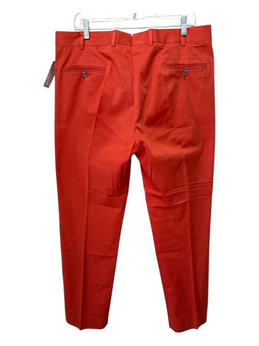 Sid Mashburn Size 36 Red Cotton Solid Khakis Men's Pants Red / 36