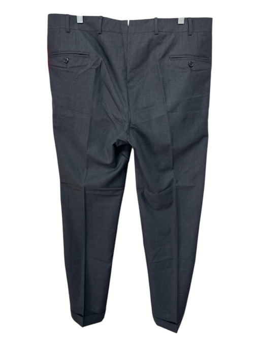 Sid Mashburn Size 38 Dark Gray Wool Solid Dress Men's Pants Dark Gray / 38
