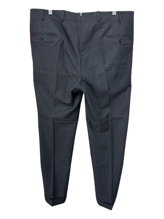Sid Mashburn Size 38 Dark Gray Wool Solid Dress Men's Pants Dark Gray / 38