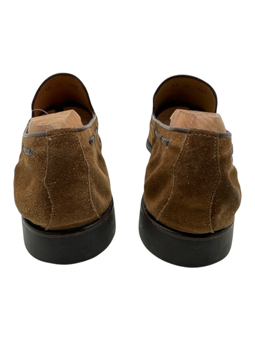 Di Bianco Shoe Size 13 Brown Suede Tassel loafer Men's Shoes Brown / 13