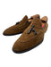 Di Bianco Shoe Size 13 Brown Suede Tassel loafer Men's Shoes Brown / 13