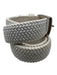 Tincati AS IS White Woven Men's Belt White