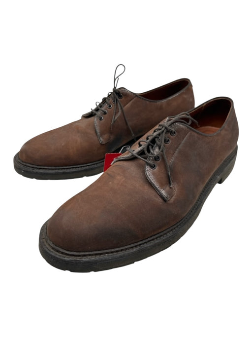 Alden Shoe Size 13 Brown Leather Low Top Lace Up Men's Shoes Brown / 13
