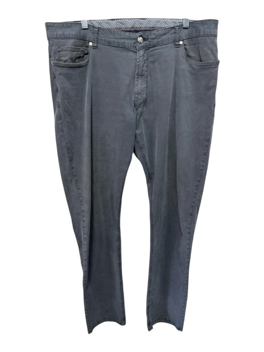 Peter Millar Size 38 Gray Tencel Blend Solid Zip Fly Men's Pants Gray / 38
