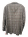 Miller Brothers Brown & Multi Wool Plaid 2 Button Men's Blazer Brown & Multi / 48