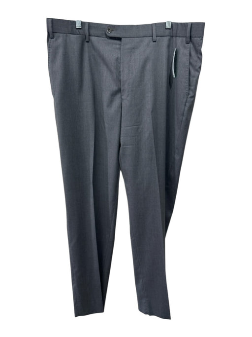 Miller Brothers Size 40 Gray Wool Zip Fly Men's Pants Gray / 40