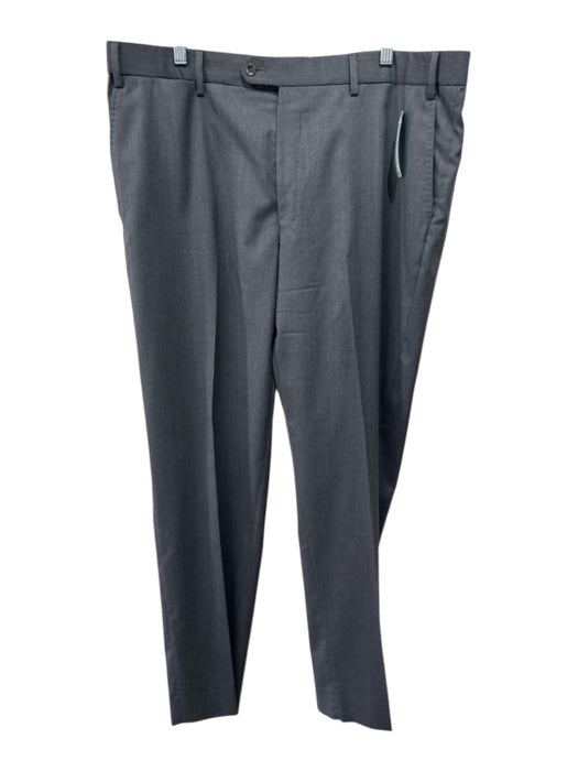 Miller Brothers Size 40 Gray Wool Zip Fly Men's Pants Gray / 40