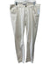 Teleria Size 38 White Cotton Zip Fly Men's Pants White / 38