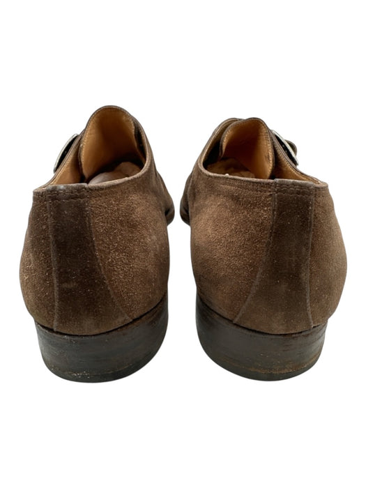 Wilkes Bashford Shoe Size 13 AS IS Brown Suede Buckle Men's Shoes Brown / 13