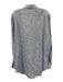 Hamilton Size XXL Blue & White Linen Gingham Button Down Men's Long Sleeve Shirt Blue & White / XXL