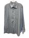 Hamilton Size XXL Blue & White Cotton Striped Button Down Long Sleeve Shirt Blue & White / XXL