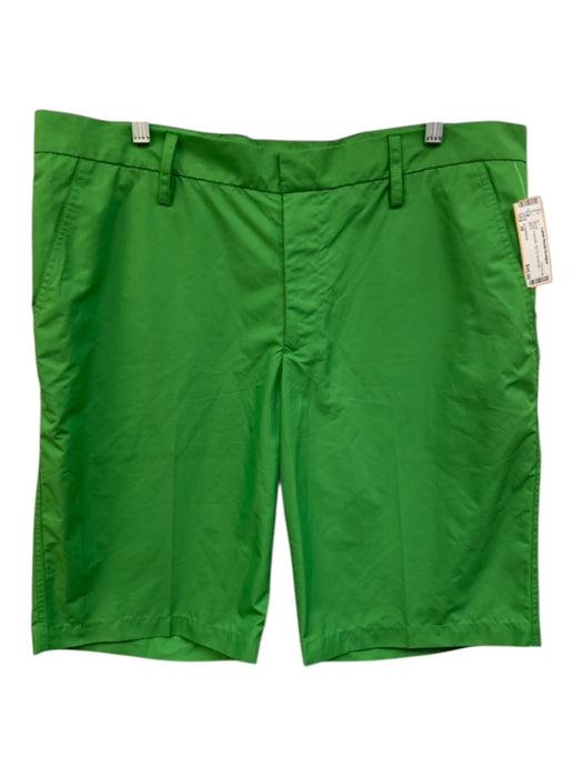 J Lindeberg Size 38 Green Polyester Zip Fly Men's Shorts Green / 38
