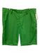 J Lindeberg Size 38 Green Polyester Zip Fly Men's Shorts Green / 38