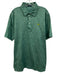 Clubhouse Collection Size XL Green Cotton Floral Polo Men's Short Sleeve Green / XL