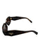 Prada Tortoise shell Acetate Chunky Temples Logo Sunglasses Tortoise shell