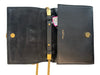 Yves Saint Laurent Black & Gold Calfskin Chain Shoulder & Crossbody Straps Bag Black & Gold / Mini Pouchette