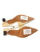 Vince Shoe Size 39 Bone Leather Pointed Toe Slingback Buckle Shoes Bone / 39