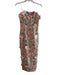 Elliatt Size Small Pink & Multi Back Zip Flower Application Mesh Overlay Gown Pink & Multi / Small