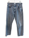 Agolde Size 29 Med Light Wash Cotton Blend Zip Fly High Waist Straight Leg Jeans Med Light Wash / 29