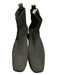Vivaia Shoe Size 39 Black Nylon Square Toe Square Heel Sock Boot Pull On Booties Black / 39