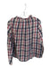 XiRENA Size S Red & Taupe Cotton Long Balloon Sleeve Plaid V Neck Top Red & Taupe / S