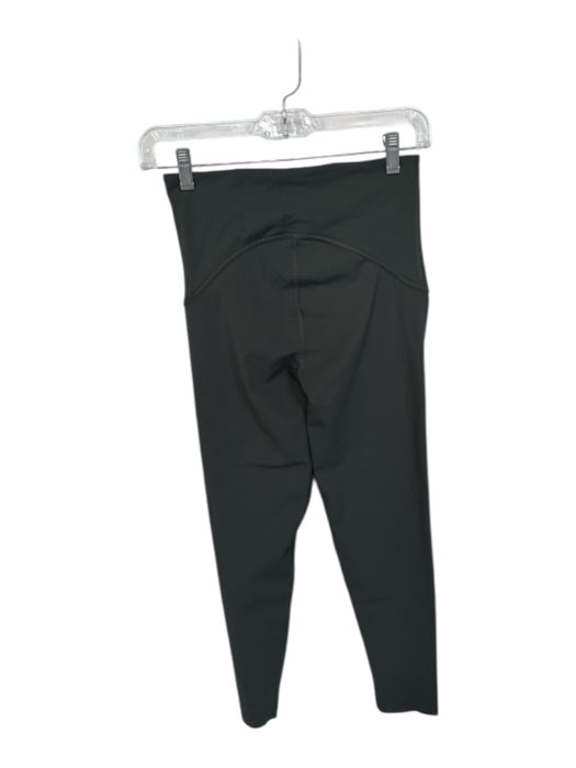 Spanx Size S Olive Green Nylon Blend High Waist Side Pockets Athletic Leggings Olive Green / S