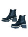 Dolce Vita Shoe Size 7 Black Suede Stretch Block Heel Ankle Booties Black / 7