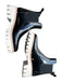Dolce Vita Shoe Size 7 Black & Cream Rubber Platform stretch sides Booties Black & Cream / 7