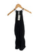 Ramy Brook Size S Black Polyester Sleeveless Textured Overlay Dress Black / S