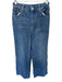 Alice & Olivia Size 31 Med Dark Wash Cotton Blend High Waist Wide Leg Jeans Med Dark Wash / 31
