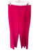 Alice & Olivia Size 10 Hot pink Polyester High Waist Wide Leg Trouser Pants Hot pink / 10