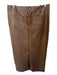 Maeve Size M Brown Vegan Leather High Waist Maxi Skirt Brown / M