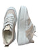 Softwaves Shoe Size 38 White & Rose Gold Mesh Cracked / Distressed Sneakers White & Rose Gold / 38