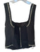 Alice & Olivia jeans Size 8 Black & Red Cotton Corset Studded Sleeveless Top Black & Red / 8