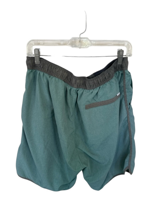 Vuori Size XL Sage Green Color Block Athletic Men's Shorts Sage Green / XL
