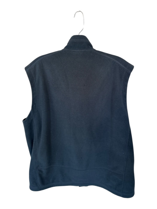 Patagonia Size L Navy Polyester fleece Full Zip Athletic Men's Vest Navy / L