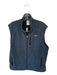 Patagonia Size L Navy Polyester fleece Full Zip Athletic Men's Vest Navy / L