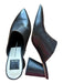 Dolce Vita Shoe Size 6 Black Leather Block Heel Pointed Toe Mules Black / 6
