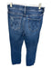 Mother Size 28 Dark Wash Cotton Blend High Waist Distressed Bootcut Jeans Dark Wash / 28