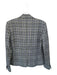 Billy Reid Size 6 Gray & Purple Wool & Cashmere Long Sleeve Plaid Blazer Jacket Gray & Purple / 6