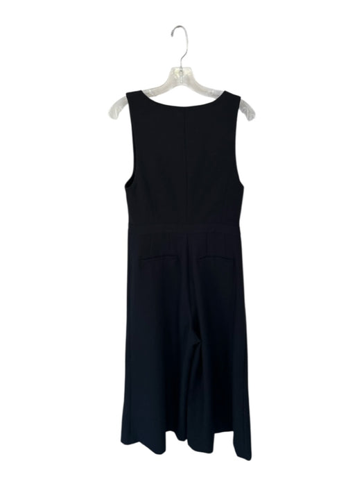 Maeve Size 8P Black Polyester Blend Sleeveless Wide Leg Jumper Black / 8P