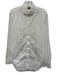 Sid Mashburn Size Est L White Cotton Solid Button Up Men's Long Sleeve Shirt White / Est L