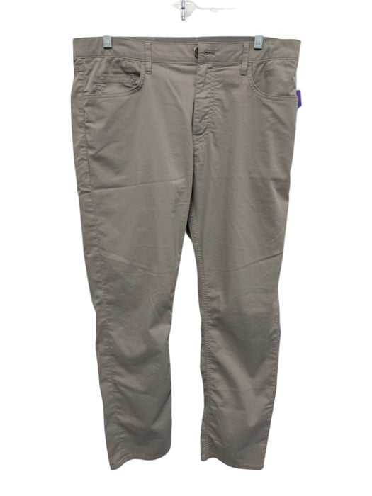 Faherty Size 32 Gray Cotton Blend Solid Khaki Men's Pants Gray / 32