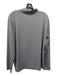 Nike Size M Gray Synthetic Solid Quarter Zip Men's Long Sleeve Shirt M