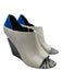 Alexander Wang Shoe Size 37 White, Blue, Black Leather Fabric Block Wedges White, Blue, Black / 37