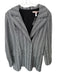 Hutch Size 12 Grey & White Polyester Blend Back Zip Plaid Pocket Detail Romper Grey & White / 12