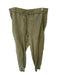 Zara Size XL Army Green Lycocell Elastic Waist Draw String Waist Pants Army Green / XL