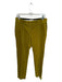 Tory Burch Size 29 Mustard Green Cotton Blend Corduroy zip fly Pants Mustard Green / 29