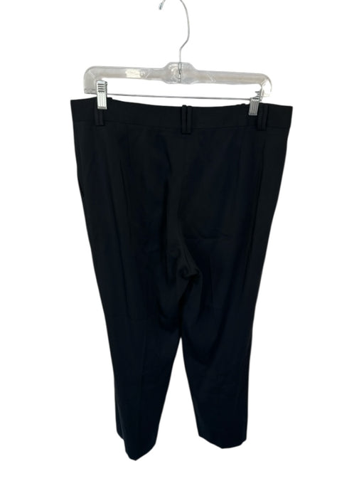 The Row Size 12 Black Viscose Blend Slacks Pants Black / 12