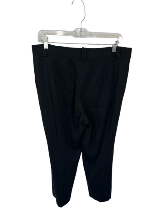 The Row Size 12 Black Viscose Blend Slacks Pants Black / 12